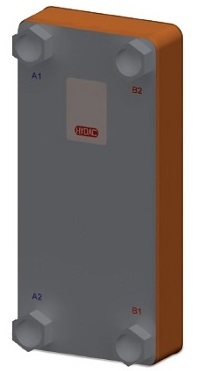 Паяный теплообменник HYDAC HEX S522-20