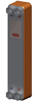 Паяный теплообменник HYDAC HEX S615-30