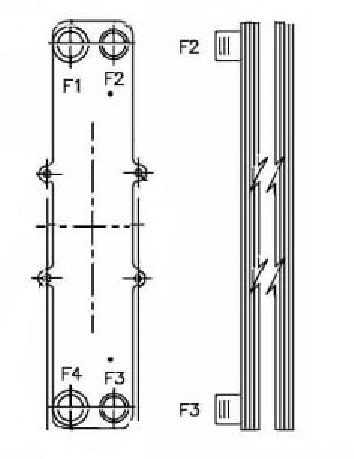 Пластинчатый теплообменник Doucette BPH 40